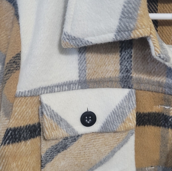 Plaid Cropped jacket - Picture 3 of 3